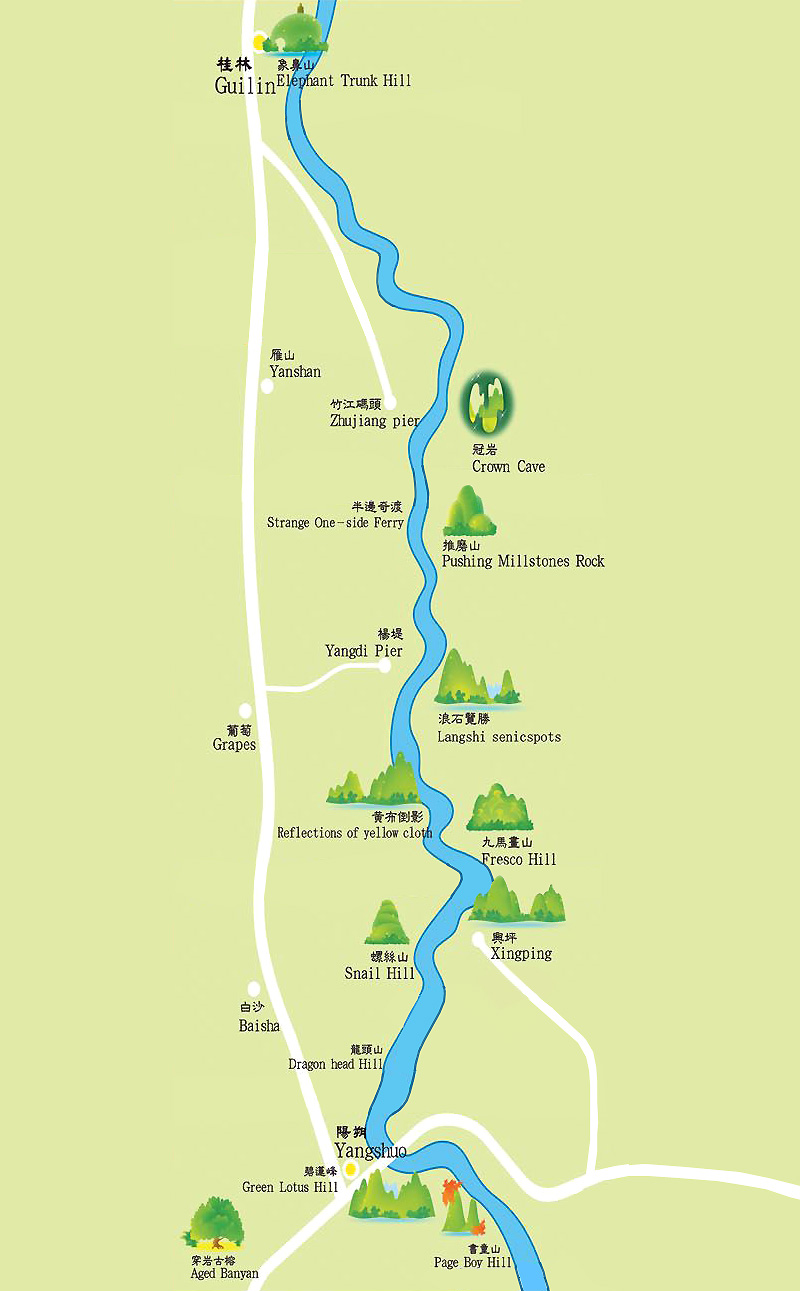 Li River Map