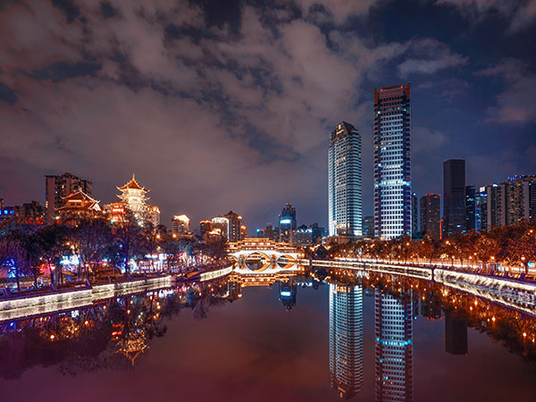 Chengdu Jinjiang River Night Cruise