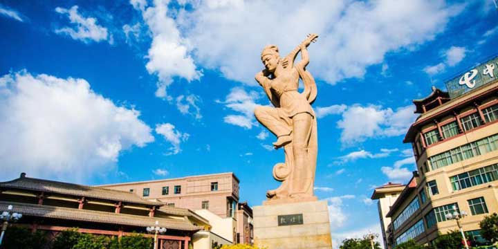 Dunhuang City View