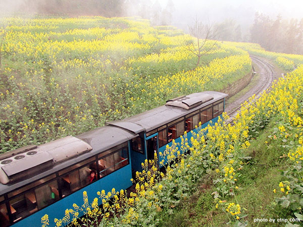 Jiayang Steam Train