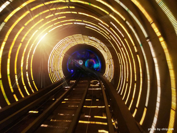 Sightseeing Tunnel at the Bund