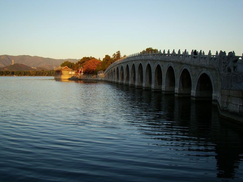 Summer Palace Trip in Early Winter