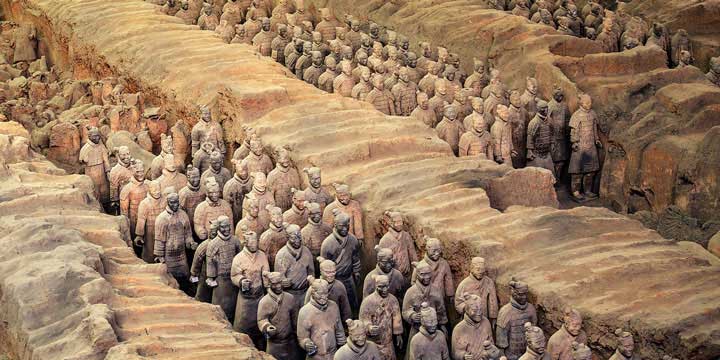 Qin Terracotta Warriors in Xian