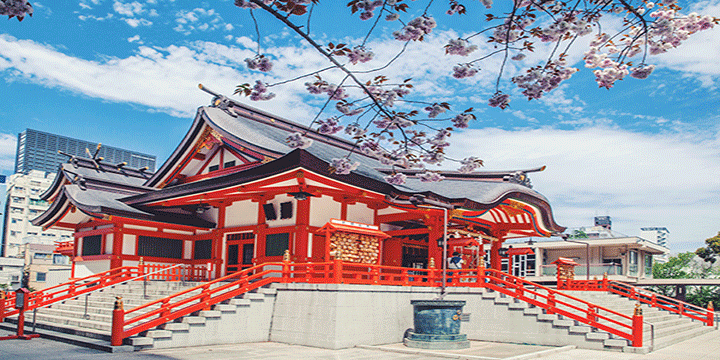 ueno park garden inaba shrine