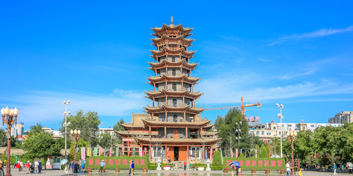 Zhangye Wooden Pagoda Temple