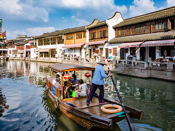 One Day Zhujiajiao Water Town Tour from Shanghai